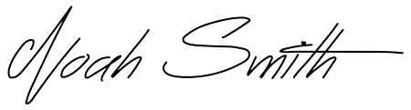 Noah Smith Signature