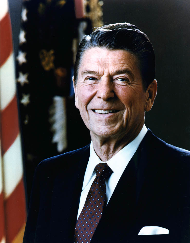 Photo of President Ronald Reagan